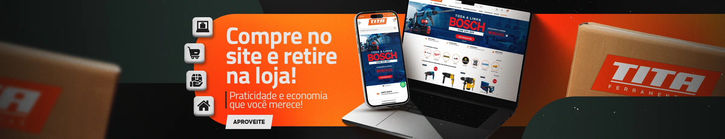 Retire na loja