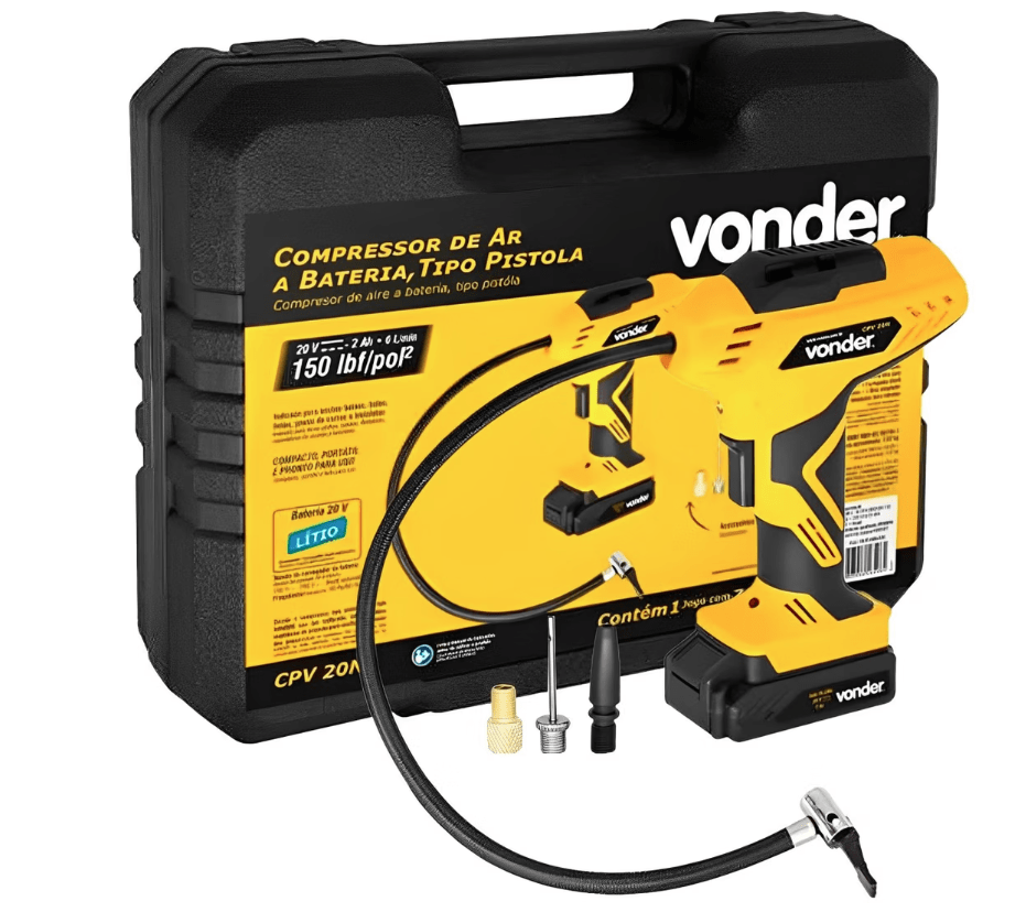 Compressor Tipo Pistola 20V CPV20N Vonder