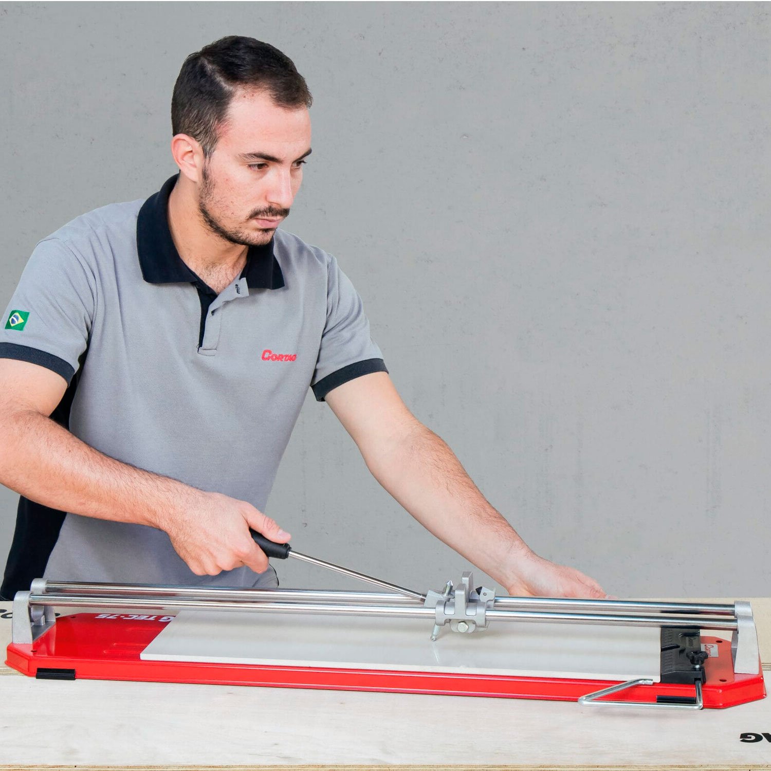 Cortador De Pisos e Cerâmicas 900mm TEC-90 61150 Cortag