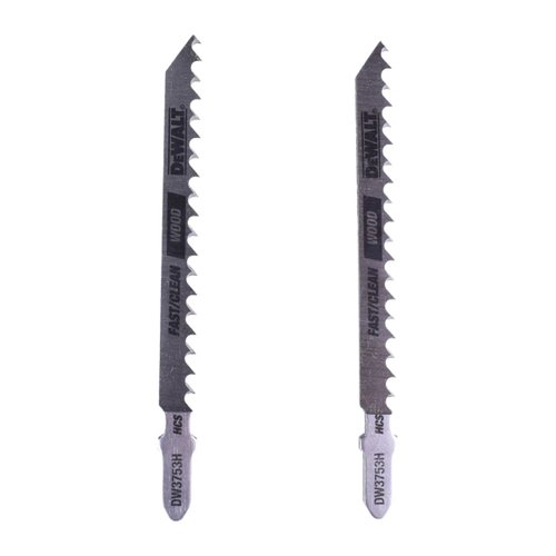 Lâminas Tico Tico 4" 6 Dentes Para Madeira Encaixe T 2pçs DW3753H2 DeWalt