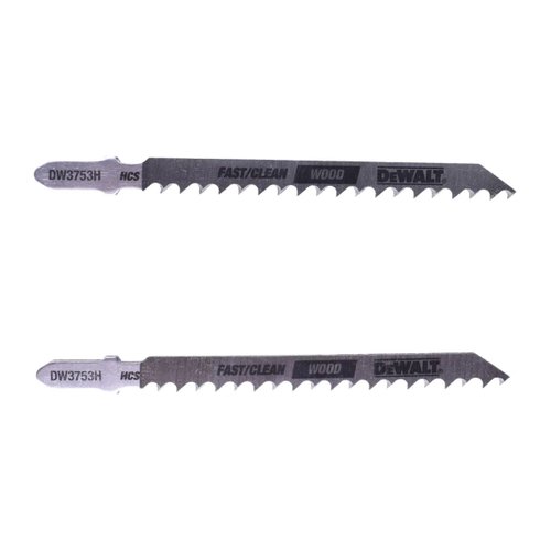 Lâminas Tico Tico 4" 6 Dentes Para Madeira Encaixe T 2pçs DW3753H2 DeWalt