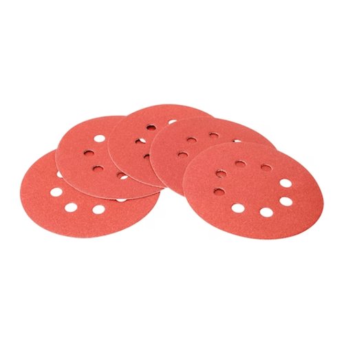 Kit 5 Discos Lixa 5" Sortidos 8 Furos com Velcro DW4307 DeWalt