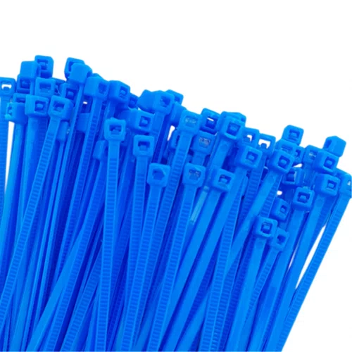 Abraçadeira Nylon 100 x 2,5mm Azul 100un A11084 Ajax