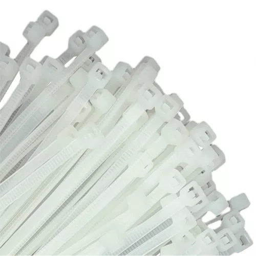 Abraçadeira Nylon 150 x 3,0mm Branca 100un A11031 Ajax