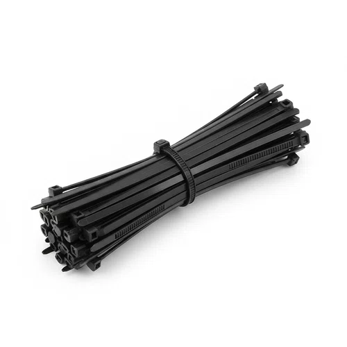 Abracadeira Nylon 200 x 2,5mm Preta 100 un, A11008 - AJAX