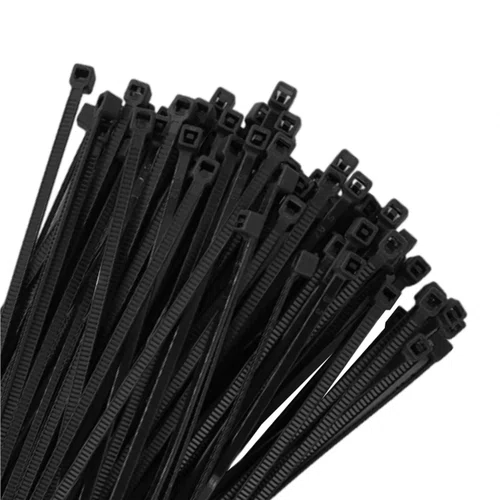 Abraçadeira Nylon 400 x 7,6mm Preta 50un A11048 Ajax