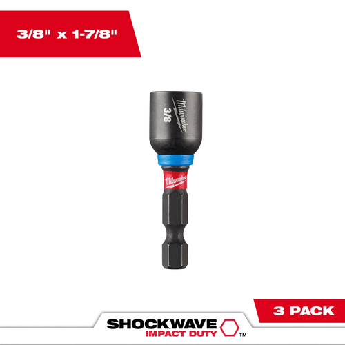 Adaptador Magnético 1/4" X 50Mm X 3/8" com 3 peças G 49-66-4525 Milwaukee