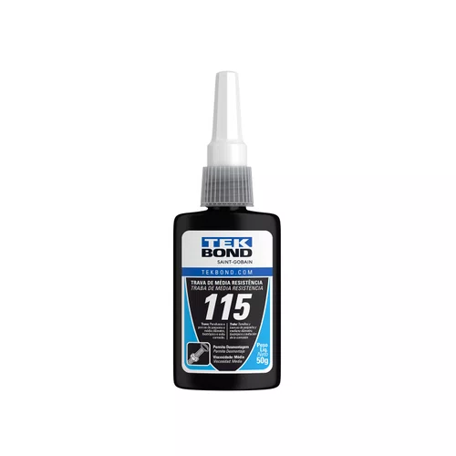 Adesivo Trava Parafusos 115 Média Resistência 50G - Tekbond