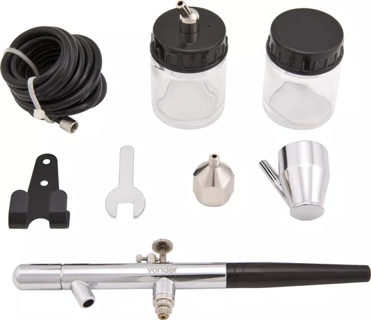 Aerógrafo com Acessórios AJ008 Vonder
