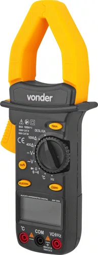 Alicate Amperímetro Digital AAV2000 Vonder