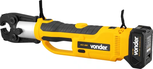 Alicate Cortador/Crimpador Hidr Bat 18V ACC400 Vonder
