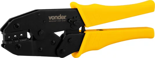 Alicate Crimpador + Desencapador Jogo com 4 peças Vonder