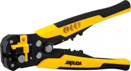 Alicate Crimpador + Desencapador Jogo com 4 peças Vonder
