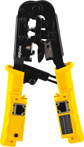 Alicate Crimpador para Cabo de Rede 4 em 1 AC410 – Vonder