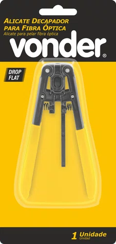 Alicate Decapador para Cabo de Fibra Óptica Drop Flat – Vonder