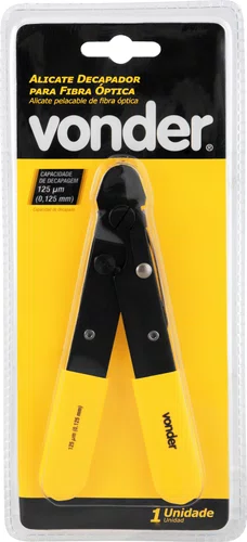 Alicate Decapador para Fibra Óptica 130 mm – Vonder