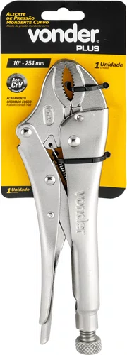 Alicate de Pressão Curvo 10" CRV Vonder Plus