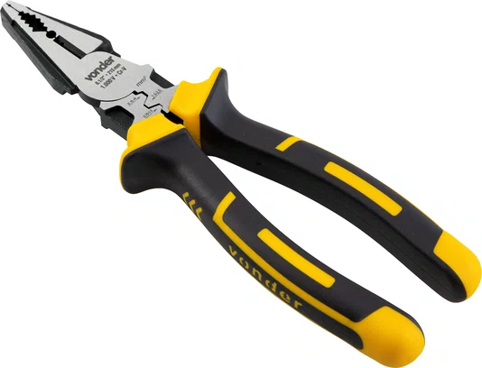 Alicate Universal 8,5" CRV Eletricista Isolado 1000V Vonder