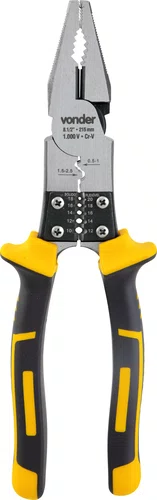 Alicate Universal 8,5" Elétrico Multifunção Vonder