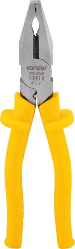 Alicate Universal 8" CRV Eletricista 1000V Vonder