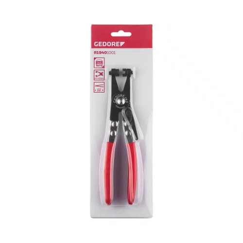 Alicate Bico Reto 8.1/2" para Abraçadeiras Elásticas R19401001 Gedore Red