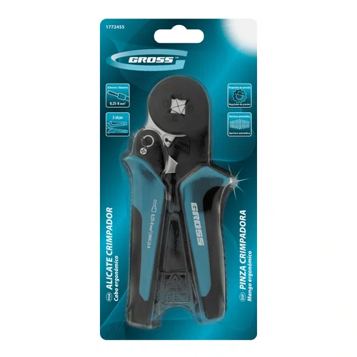 Alicate Crimpador Terminal Tubular 0,5 a 8mm 1772455 Gross