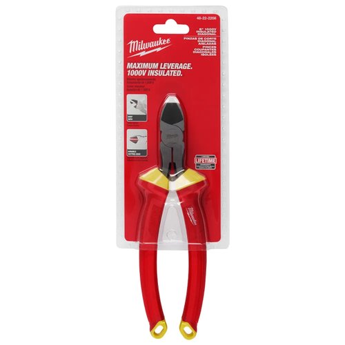 Alicate de Corte 8" Isolado 1000V VDE 48-22-2208 Milwaukee