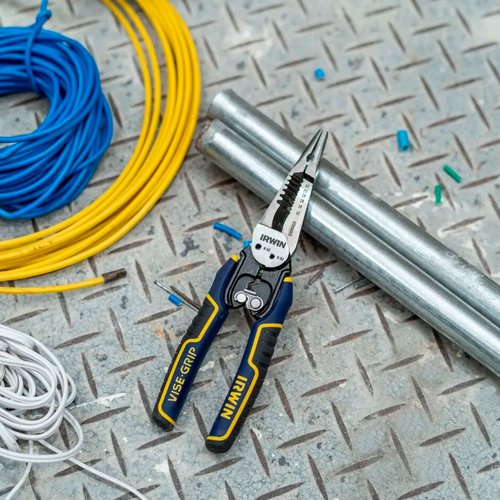 Alicate Desencapador de Fios 7 em 1 de 8” IWHT84002 Irwin