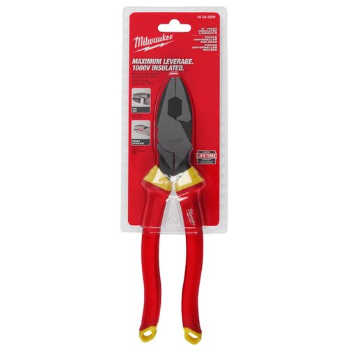 Alicate Universal 9" Isolado 1000V VDE 48-22-2209 Milwaukee