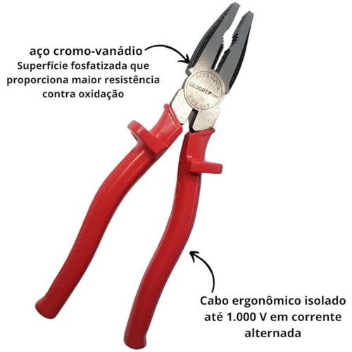 Alicate Universal R28301200 Gedore Red