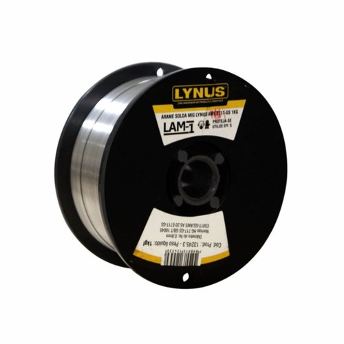 Arame Solda MIG 1kg 0,8mm AWS E71T-GS Uso Sem Gás LAM-1 Lynus