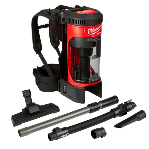Aspirador De Pó 3,7L Mochila 18V Fuel 0885-20 + Copo Térmico 590ml 48-22-8392B Milwaukee