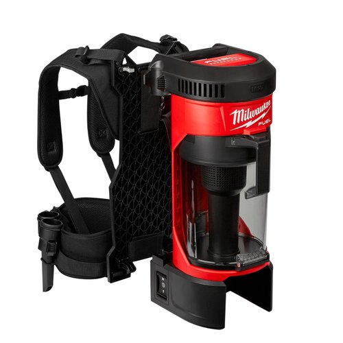 Aspirador De Pó 3,7L Mochila 18V Fuel 0885-20 + Copo Térmico 590ml 48-22-8392B Milwaukee