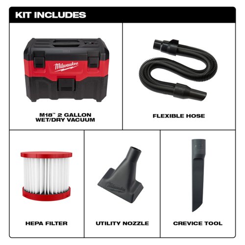 Aspirador De Pó 7,5L a Bateria 18V 0880-20 Milwaukee