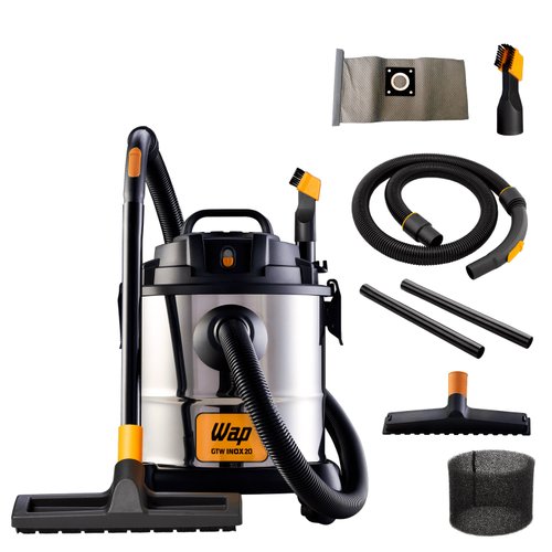 Aspirador de Pó e Água 1600W 220V GTW Inox 20 WAP