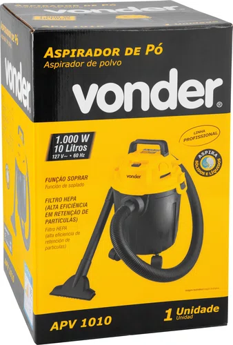 Aspirador de Pó e Líquidos APV1010 127V Vonder
