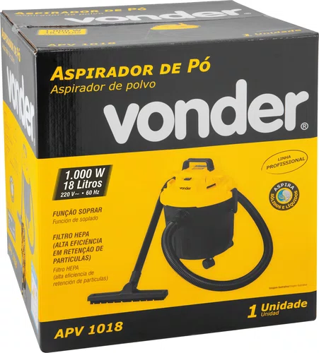 Aspirador de Pó e Líquidos APV1018 220V Vonder