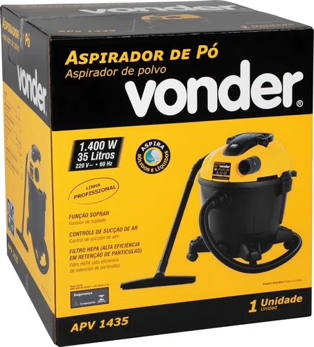 Aspirador de Pó e Líquidos APV1435 220V Vonder