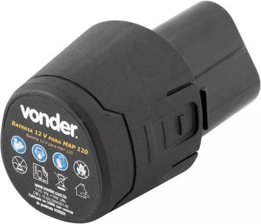 Bateria de Íons de Lítio 12V 2,2Ah para MAP120 e MAP125 Vonder