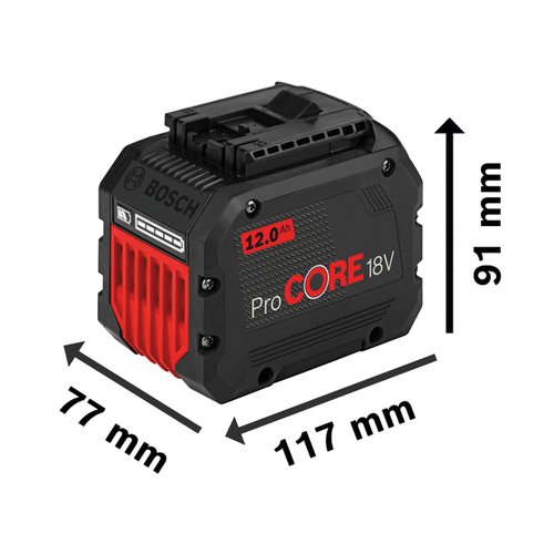 Bateria Bosch ProCORE 18V 12Ah Tecnologia CoolPack