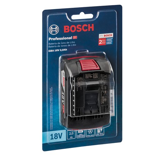 Bateria Bosch GBA 18V 2Ah Íons de Lítio Tecnologia CoolPack