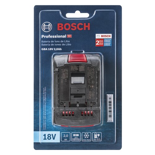 Bateria Bosch GBA 18V 2Ah Íons de Lítio Tecnologia CoolPack