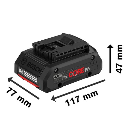 Bateria Bosch 18V 4Ah ProCORE