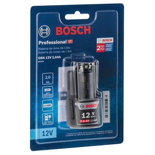 Bateria Bosch GBA 12V 2Ah Íons de Lítio
