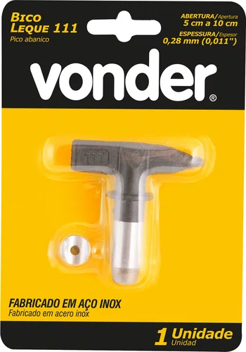 Bico Leque 111 para Pistola Airless Vonder