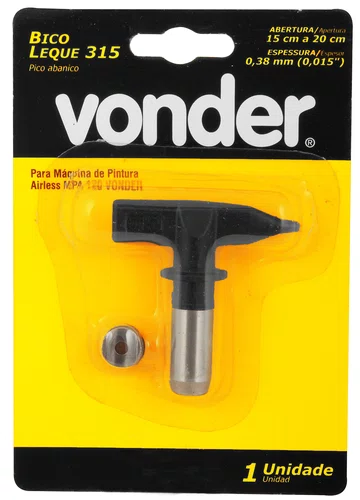 Bico Leque 315 para Pistola Airless – Vonder