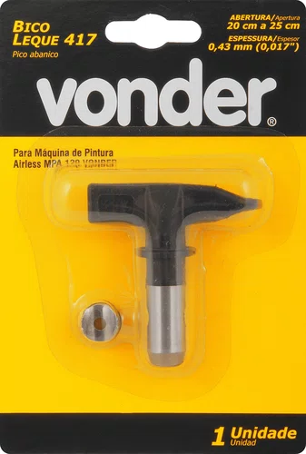 Bico Leque 417 para Pistola Airless Vonder