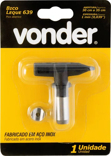 Bico Leque 639 para Pistola Airless Vonder