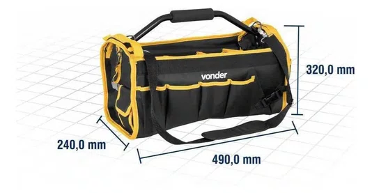 Bolsa em Lona com Cabo Tubular BL 004 Vonder