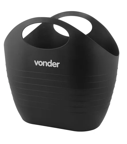Bolsa Plástica Multiuso 8,5L Preta Vonder